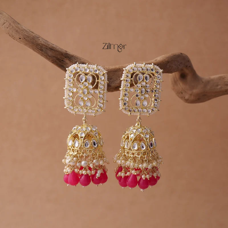 Women’s silver stud earrings-KV200115 Beautiful  Jhumki earrings