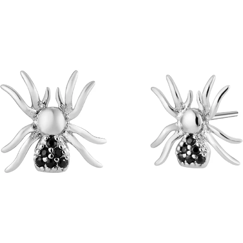 Women’s classic gold earrings-Spider Stud Earrings