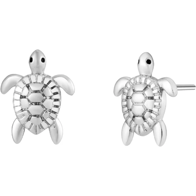 Women’s long dangle earrings-Turtle Stud Earrings