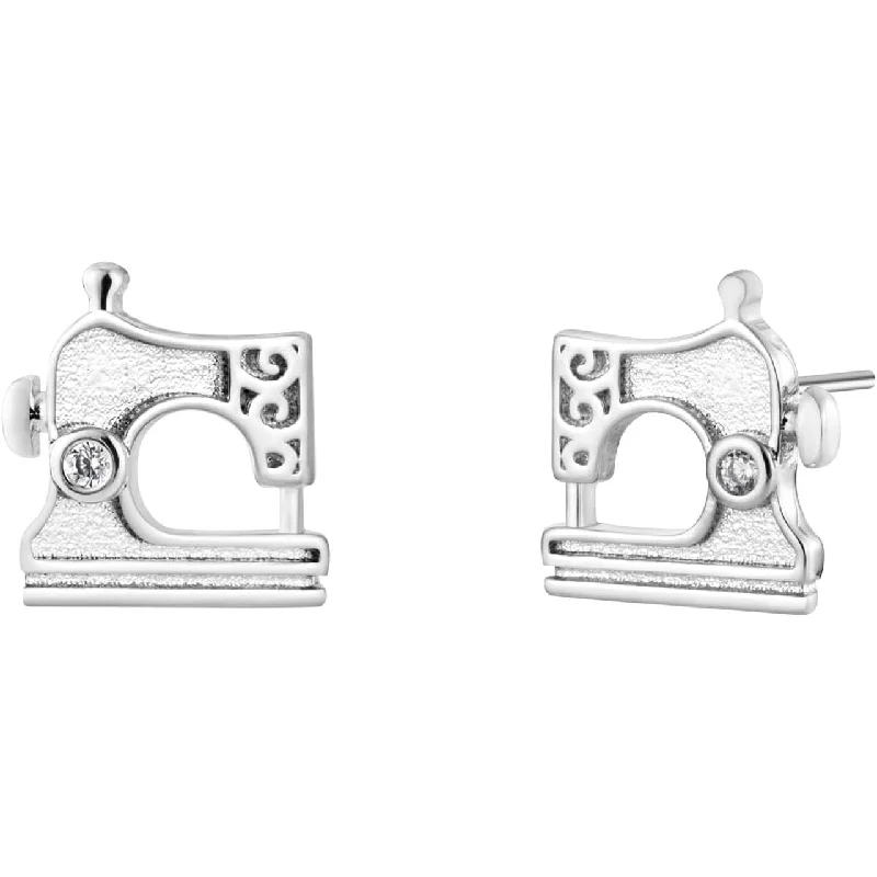 Women’s modern earrings-Sewing Machine Stud Earrings