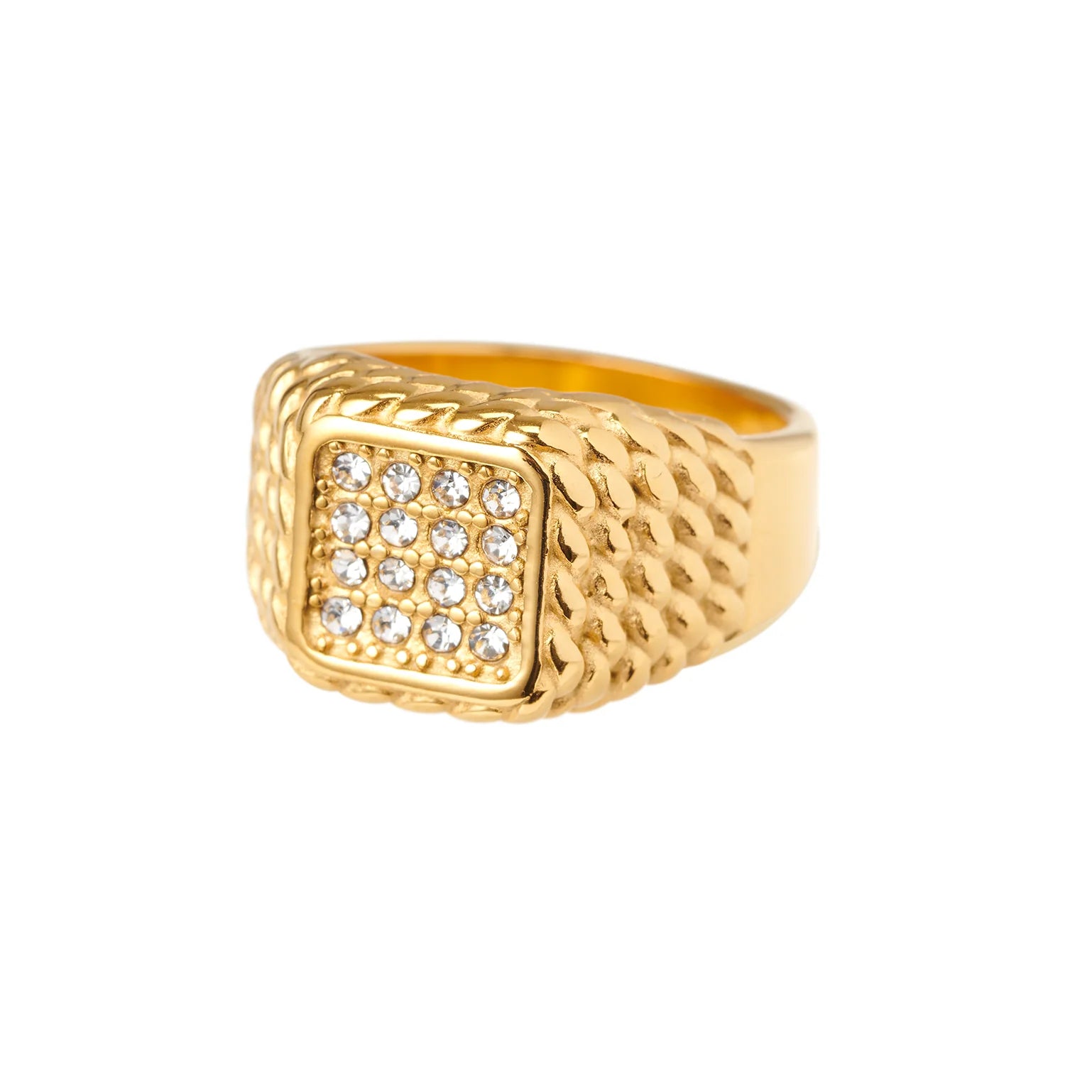 Women’s sparkling ring-PATCHY RING