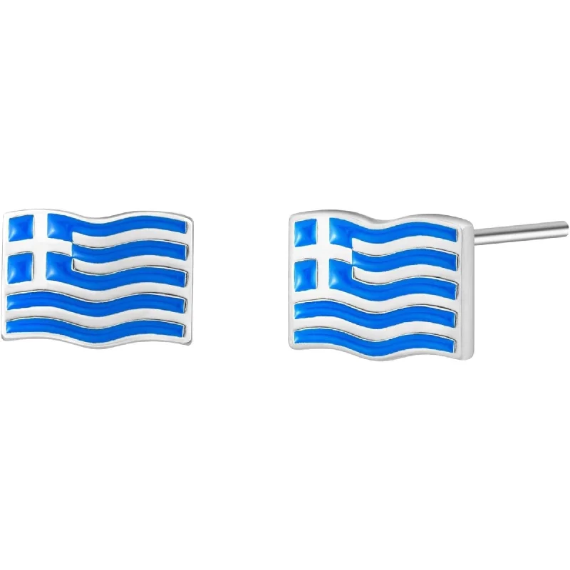 Women’s fashion-forward earrings-Greece Stud Earrings