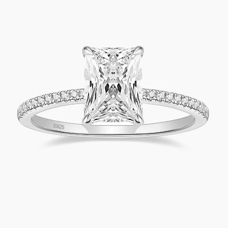 Women’s personalized ring-925 Sterling Silver Cubic Zirconia Rings