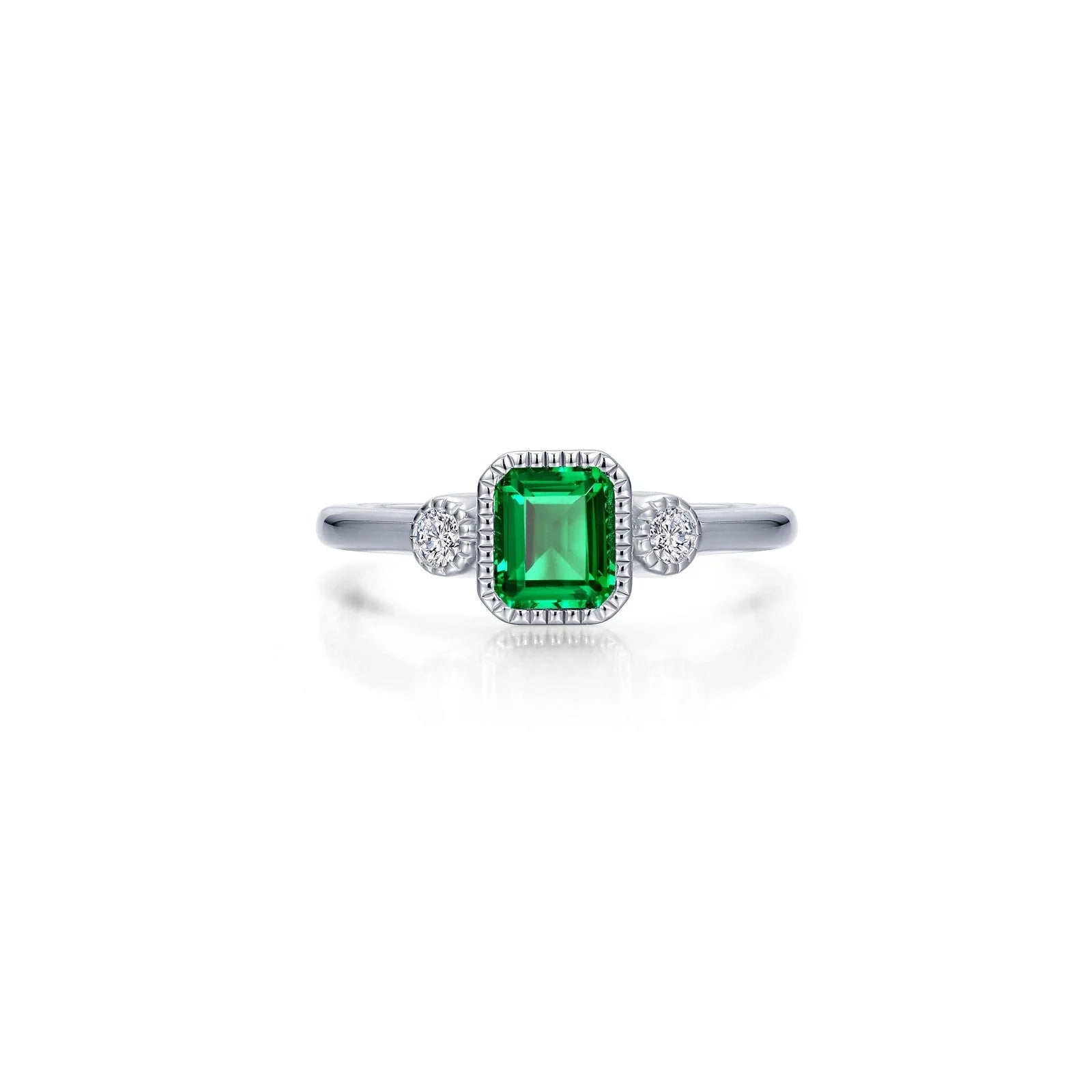 Women’s sparkling gemstone ring-May Birthstone Ring