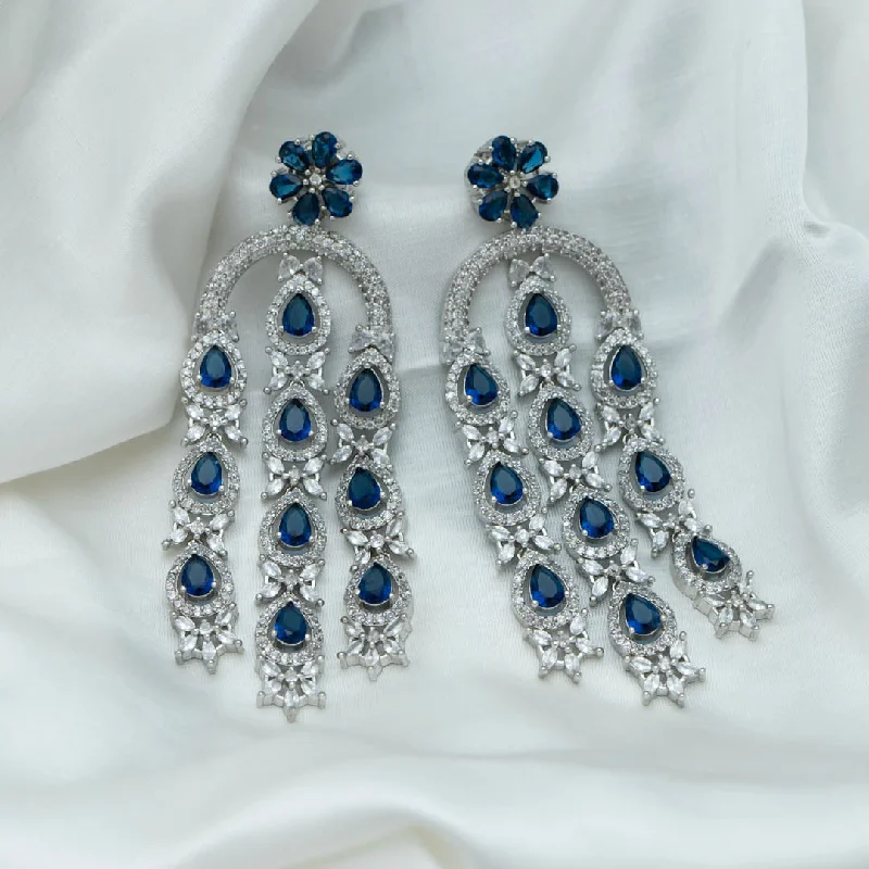 Women’s precious stone earrings-Grace- Party Diamond Earrings