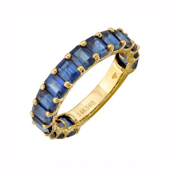 Women’s multi-stone ring-Baguette Ring