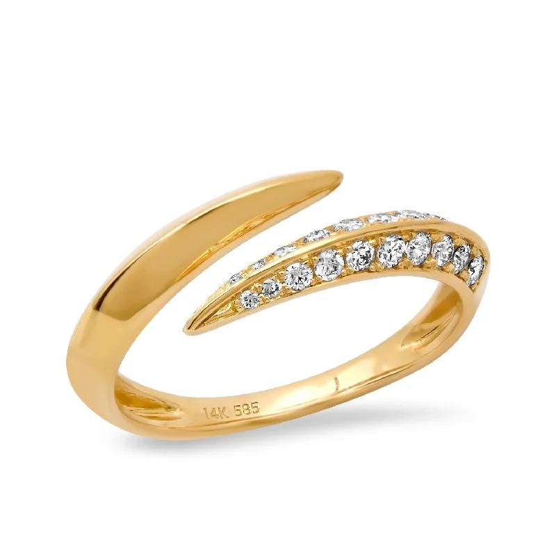 Women’s romantic ring-Diamond Claw Ring