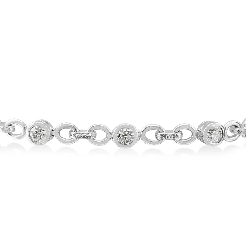 Women’s sparkling bracelet-BOODLES Diamond Platinum Bracelet