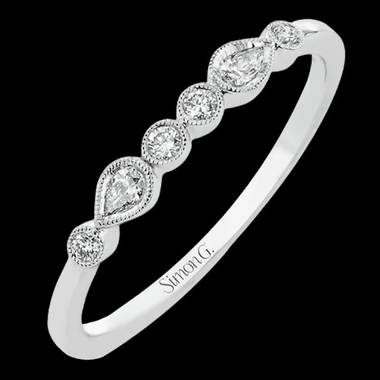 Women’s luxury engagement ring with diamonds-LR2380-B ENGAGEMENT RING