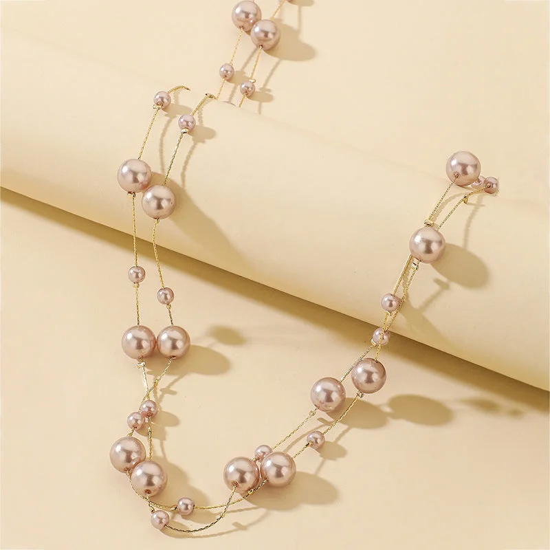 Caramel Pearl Necklace