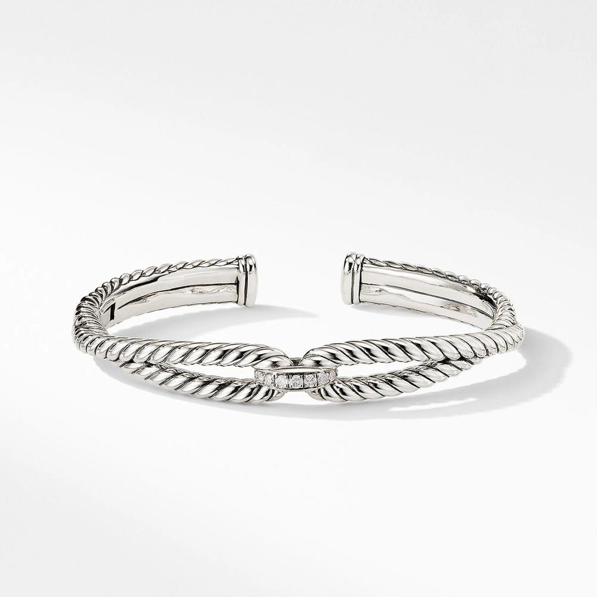 Women’s stackable bangles-David Yurman 9mm Cable Loop Bracelet