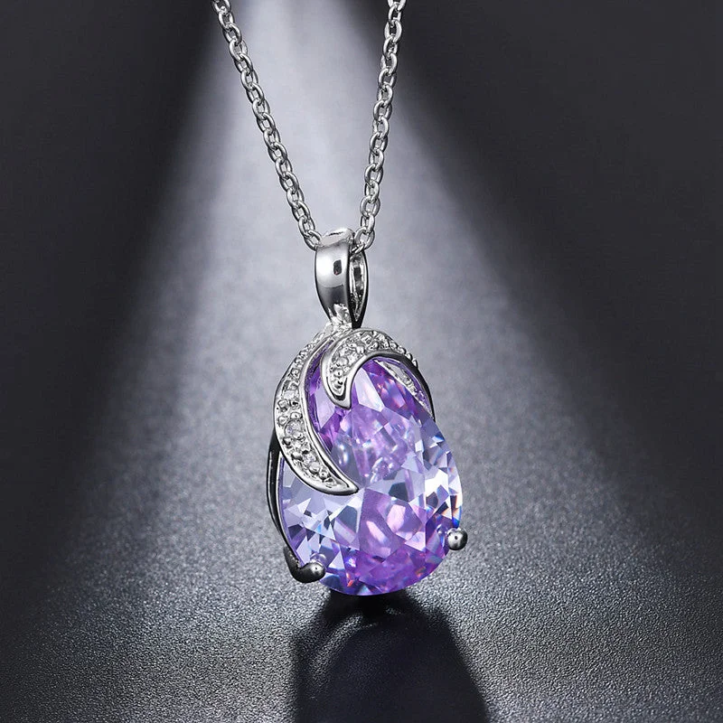 Violet Zirconium-Titanium Steel Chain