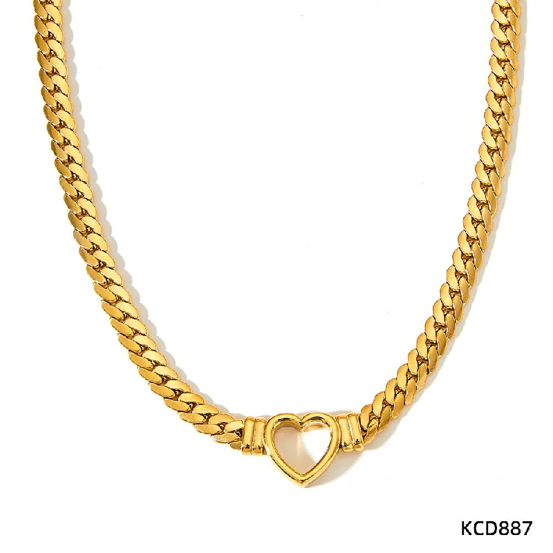 Kcd887 Vacuum Plating 14K Gold