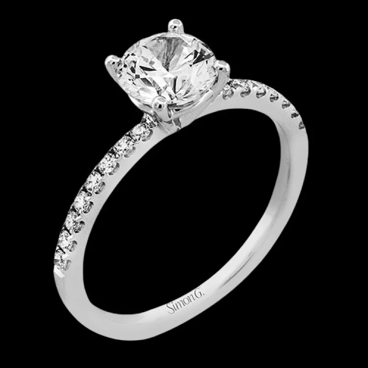 Women’s cushion-cut engagement ring-LR3231 WEDDING SET