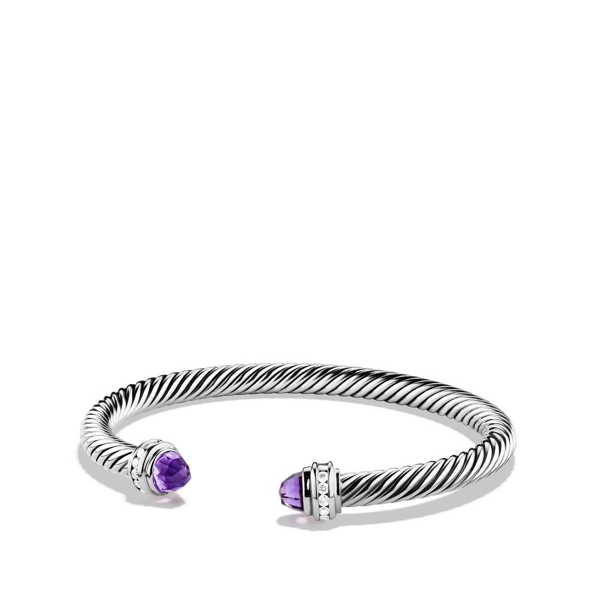 Women’s floral bracelet-David Yurman 5mm Classic Cable Bracelet