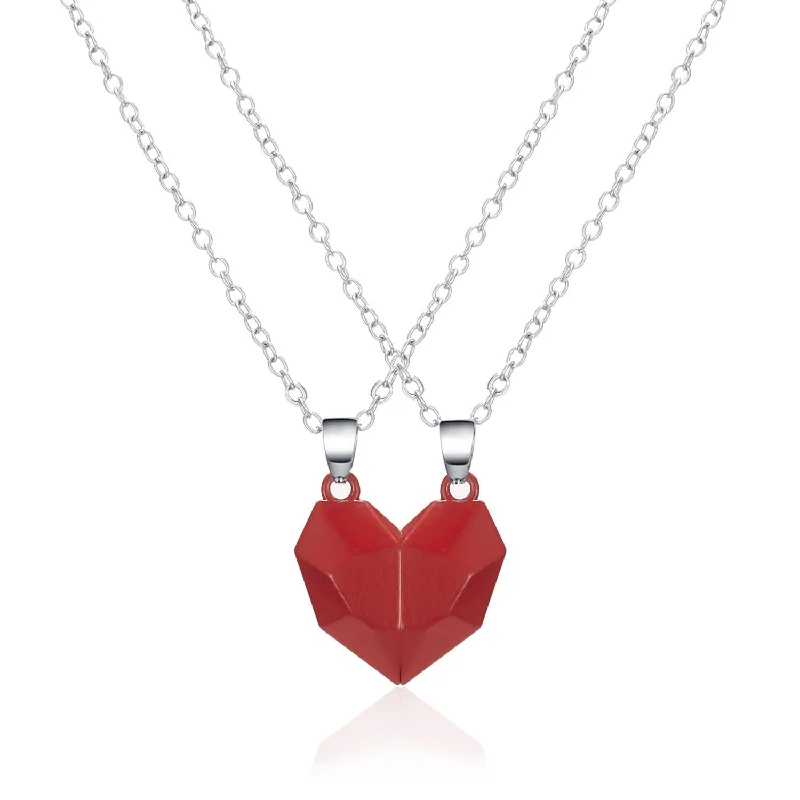 Red + Red Combination (2 Silver Chains)