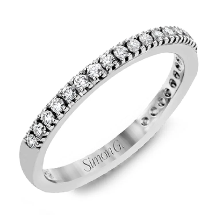 Women’s oval engagement ring-MR1842-A-B-HF WEDDING BAND