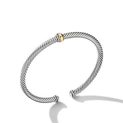 Women’s adjustable bangle-David Yurman 4mm Classic Cable Bracelet