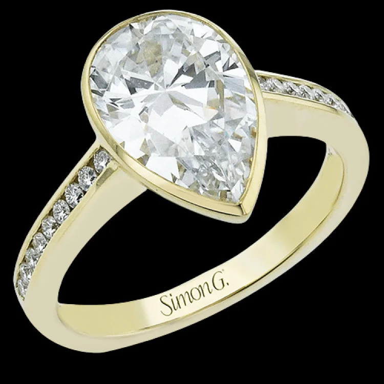 Women’s vintage diamond engagement ring-LR4087-PR ENGAGEMENT RING