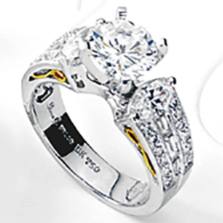 Women’s personalized wedding ring set-LP1529 ENGAGEMENT RING