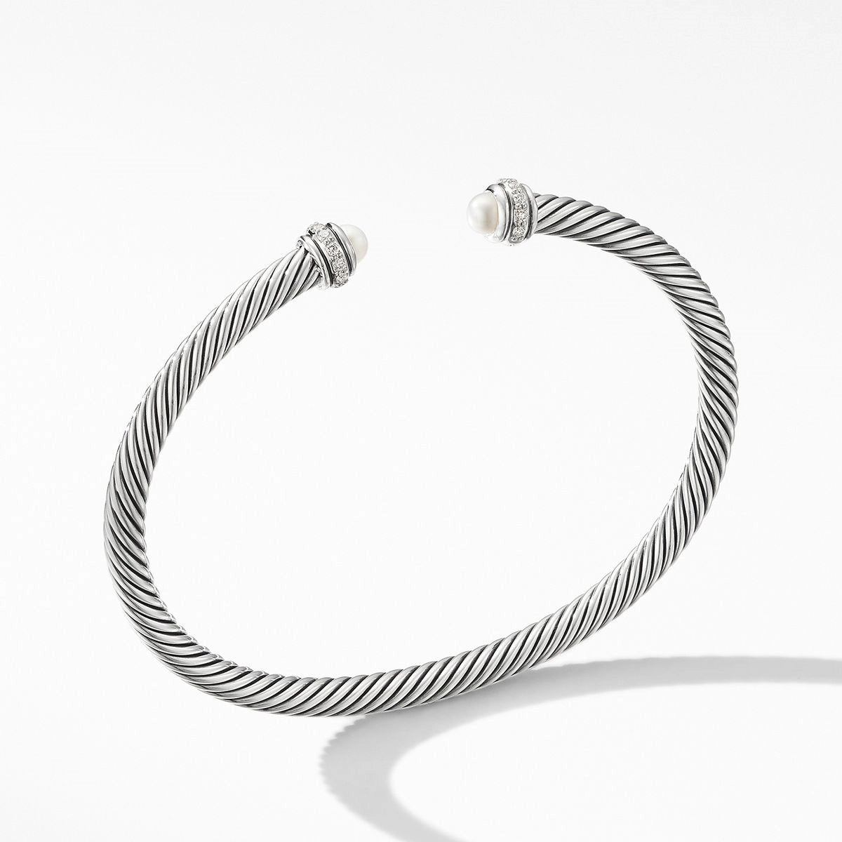 Women’s eco-friendly bracelet-David Yurman 4mm Classic Cable Bracelet