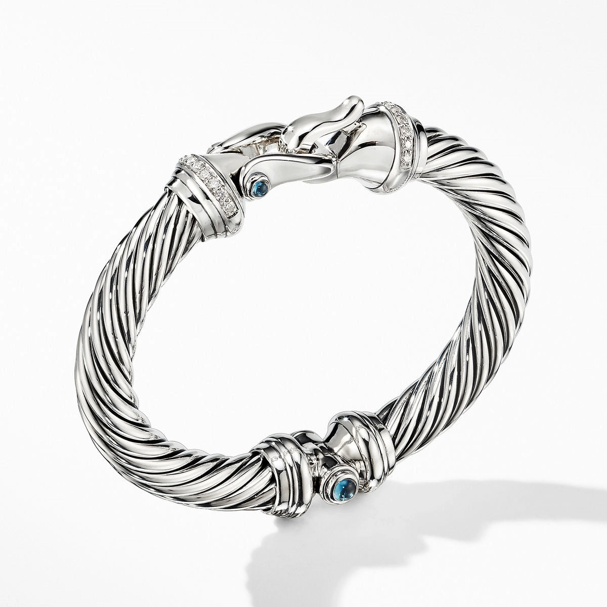 Women’s beautiful bracelet set-David Yurman 9mm Buckle Classic Cable Bracelet