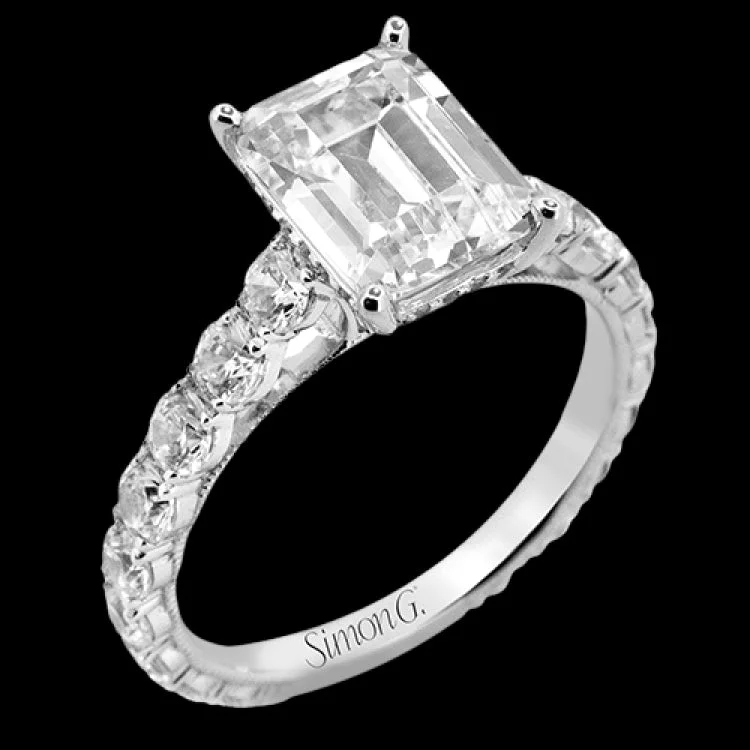 Women’s elegant vintage engagement ring-LR4001 ENGAGEMENT RING