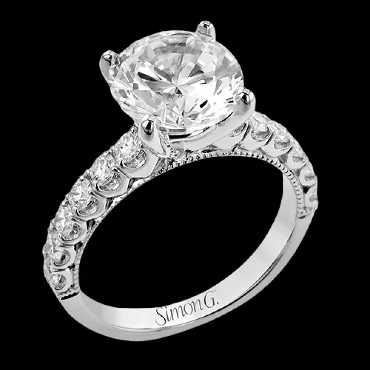 Women’s affordable diamond engagement ring-LR3264 ENGAGEMENT RING