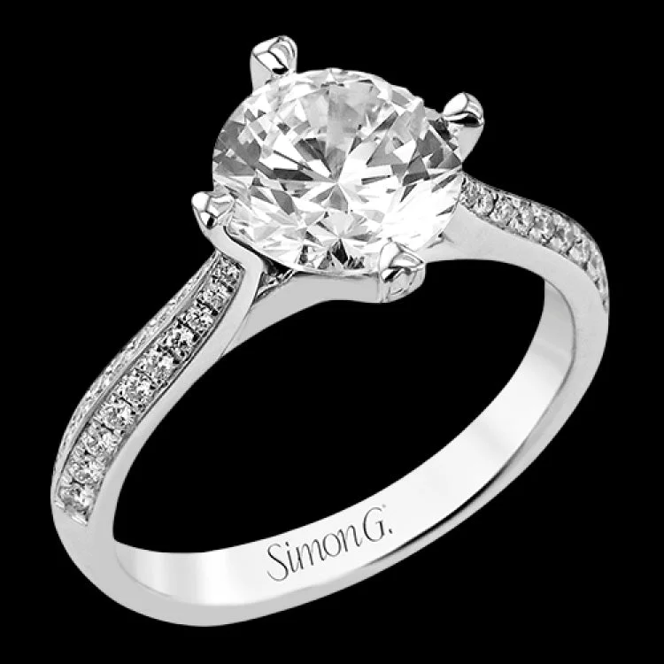 Women’s personalized diamond engagement ring-LR3136 ENGAGEMENT RING