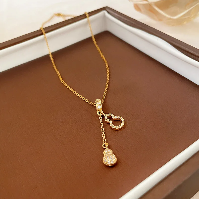 2# Necklace-Golden Gourd