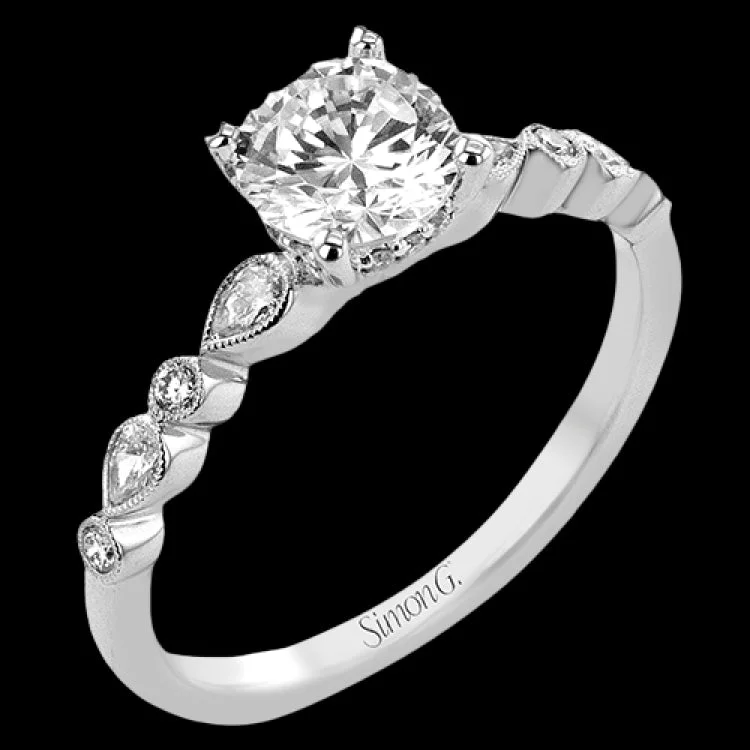 Women’s antique-style engagement ring-LR3271 WEDDING SET