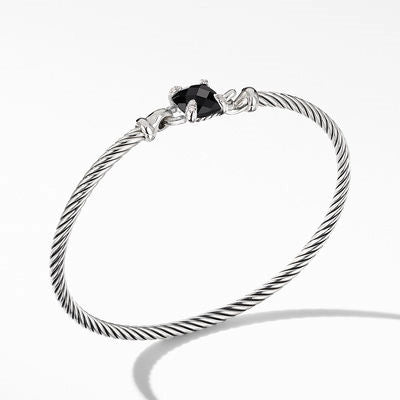 Women’s luxurious bracelet-David Yurman 8mm Chatelaine Bracelet