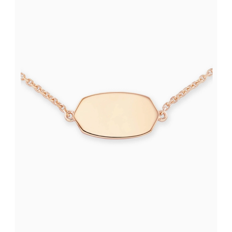 Women’s multi-layer bracelet-Kendra Scott 18K Rose Gold Vermeil Elaina Bracelet