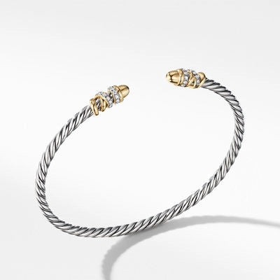 Women’s sparkling bracelet-David Yurman Petite Helena Bracelet