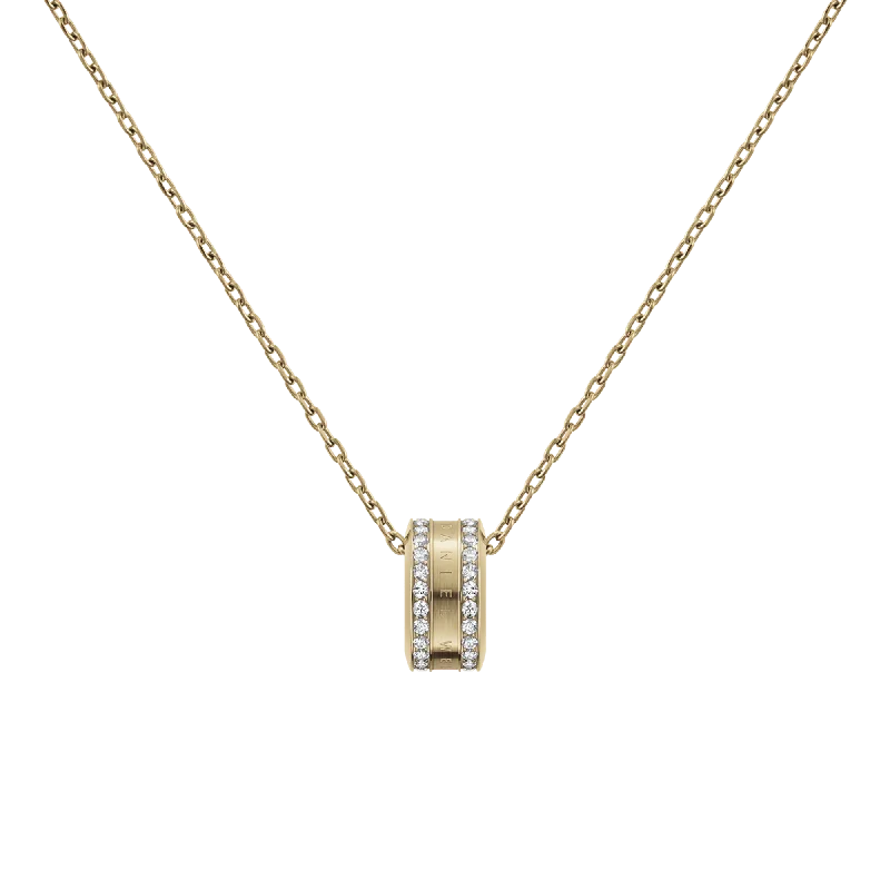 Women’s diamond necklace-Elan Lumine Necklace Gold