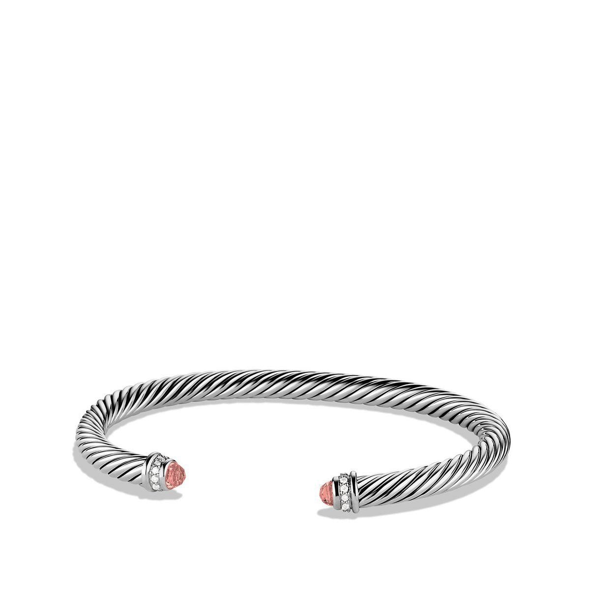 Women’s diamond bangle-David Yurman 5mm Classic Cable Bracelet