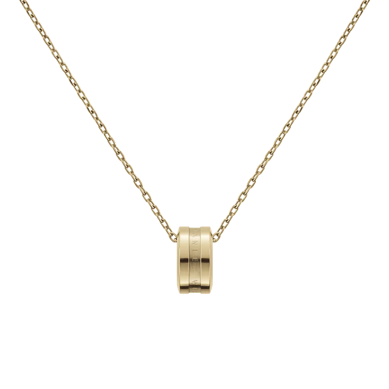 Women’s silver chain necklace-Elan Necklace Gold