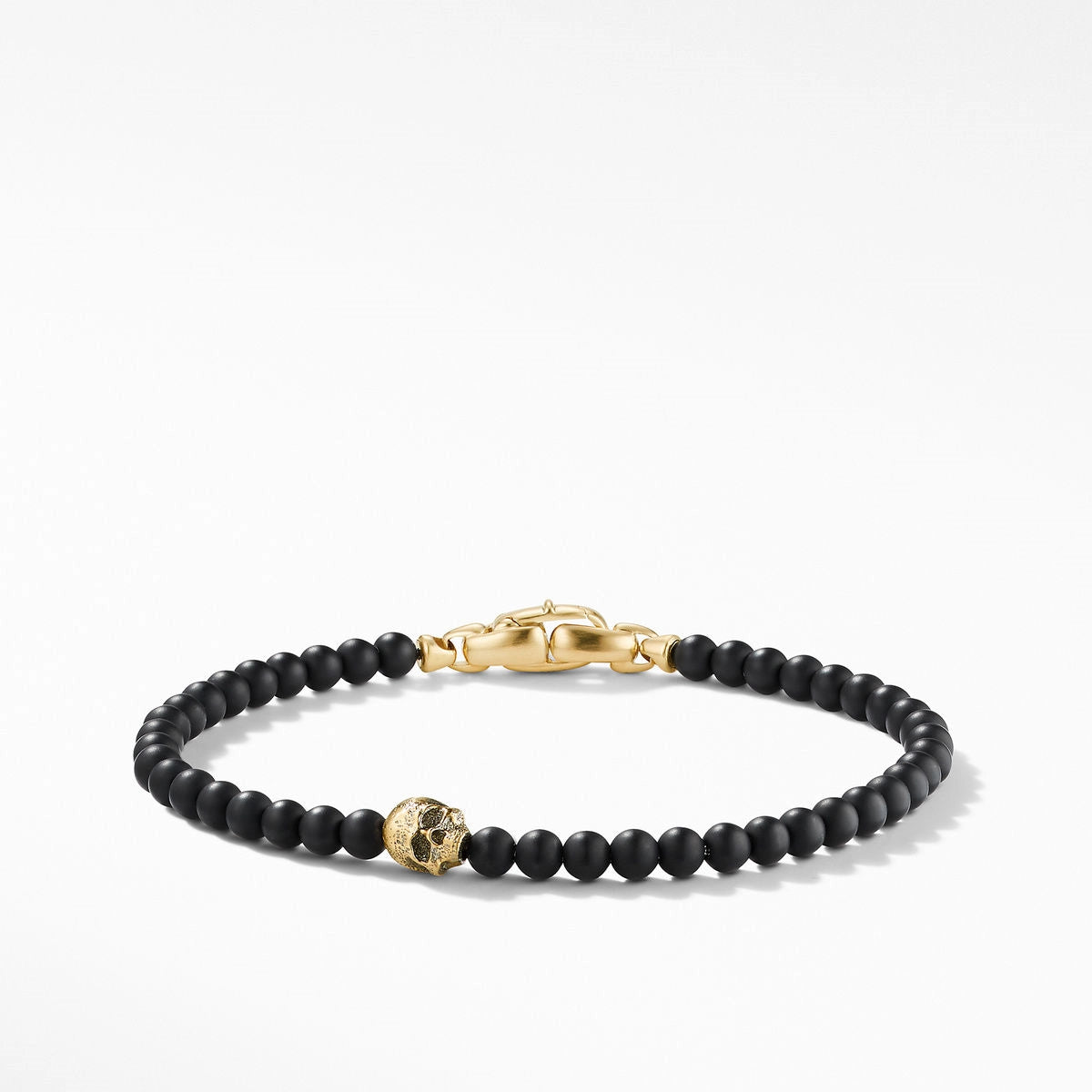 Women’s custom bracelet-David Yurman Bead Skull Bracelet