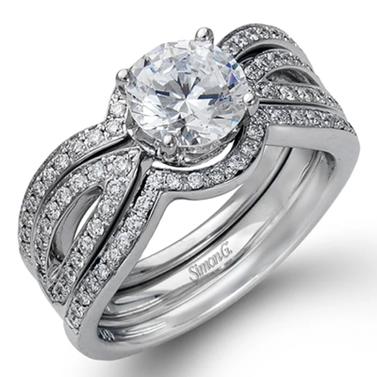 Women’s diamond engagement ring-TR206 WEDDING SET