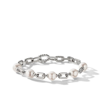 Women’s boho bracelet-David Yurman Madison Pearl Link Bracelet