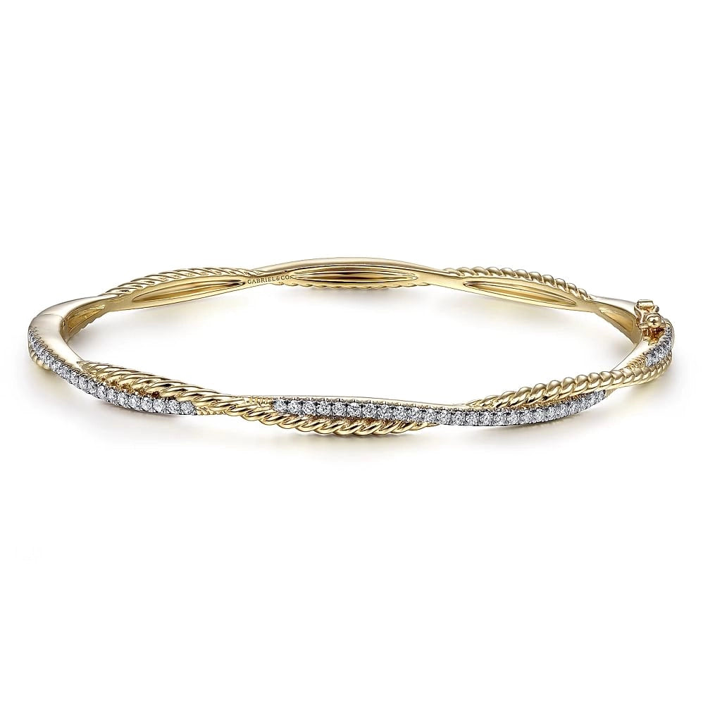 Women’s bracelet set-14K Yellow Gold Diamond Bracelet