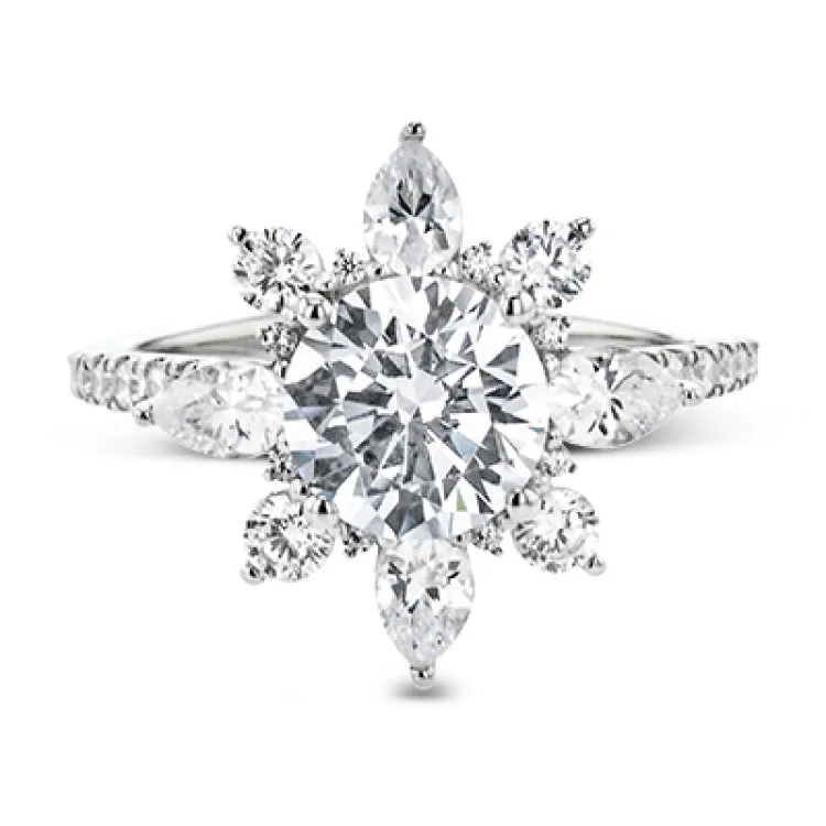 Women’s classic solitaire diamond engagement ring-LR2910 ENGAGEMENT RING