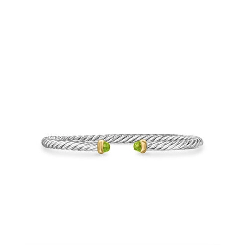 Women’s fashionable bracelet-David Yurman 4mm Modern Cable Flex Bracelet