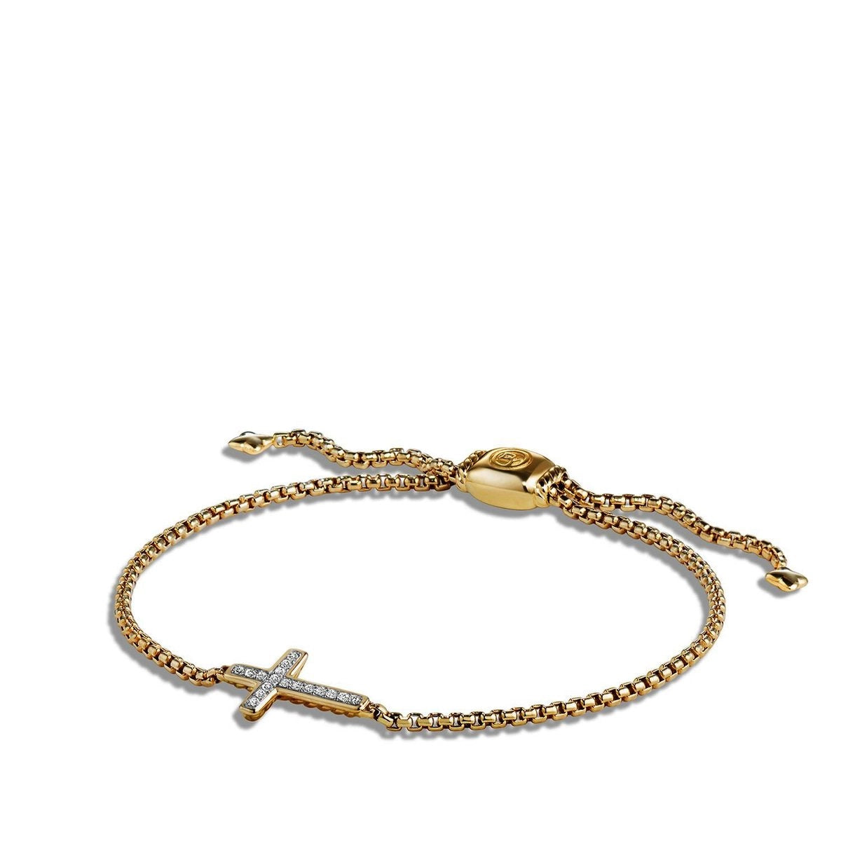 Women’s stackable bracelet-David Yurman Sideways Cross Bracelet