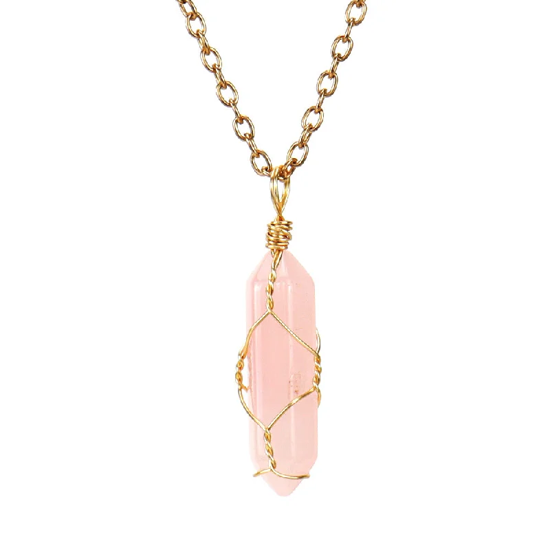 Pink Crystal (Including Chain)