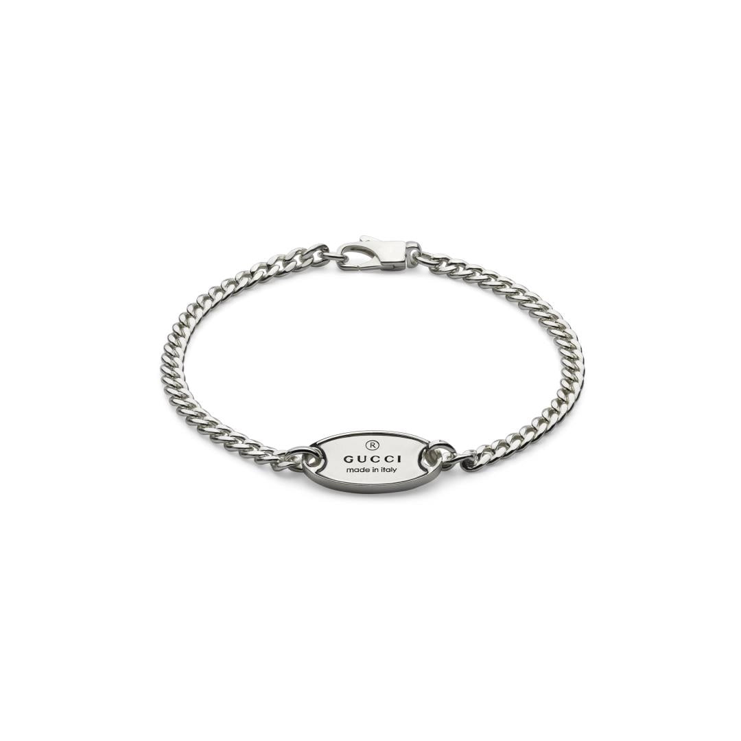 Women’s matching bracelet set-Gucci Sterling Silver Trademark Bracelet