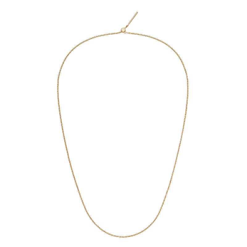 Women’s rose gold necklace-Charms Snake Necklace G