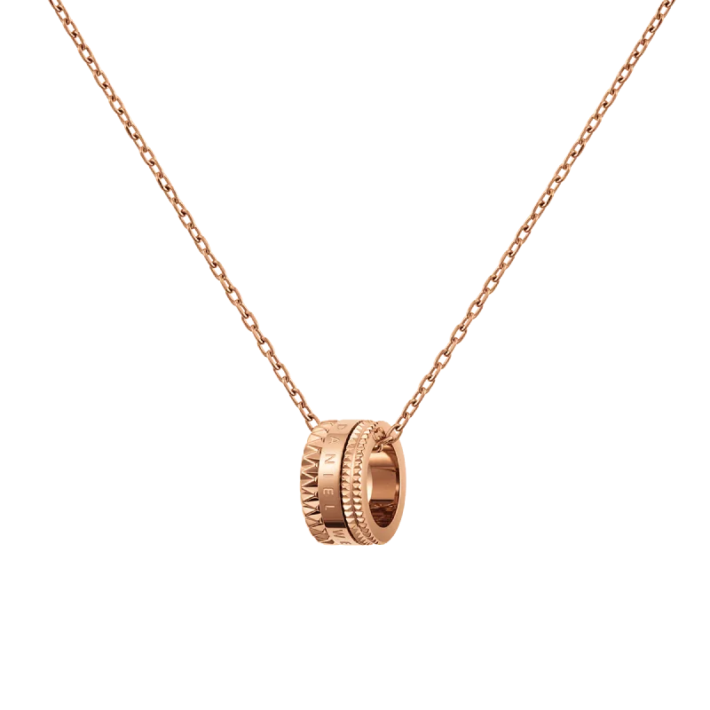 Women’s rose gold necklace-Elevation Necklace