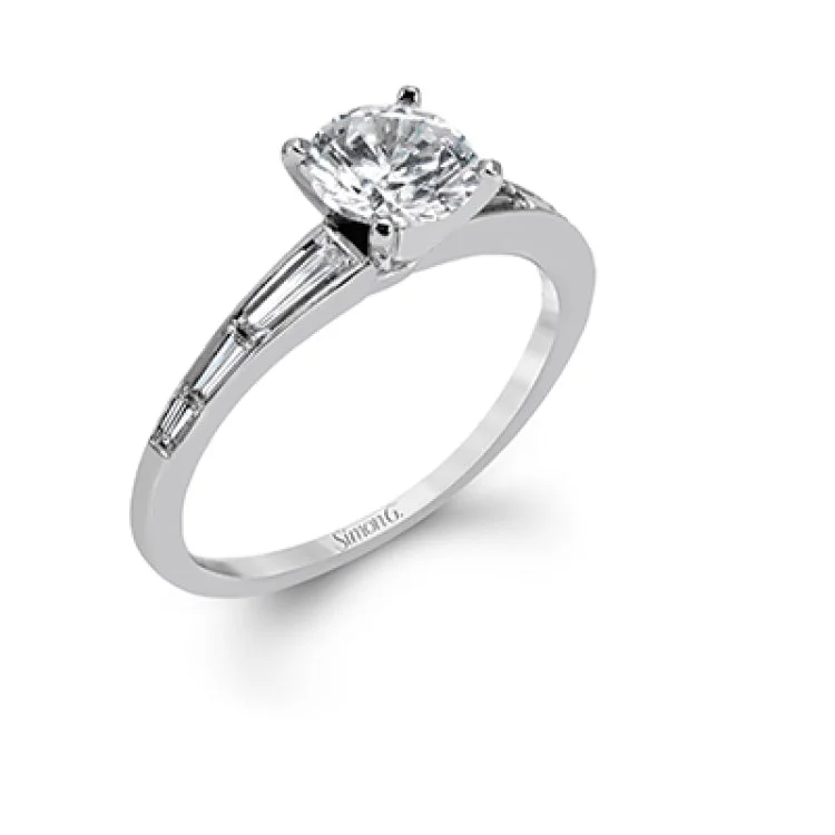 Women’s classic solitaire diamond engagement ring-MR2521 WEDDING SET