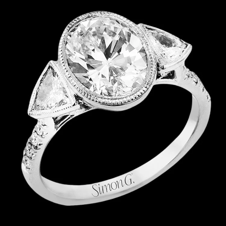 Women’s modern engagement ring-LR4084 ENGAGEMENT RING